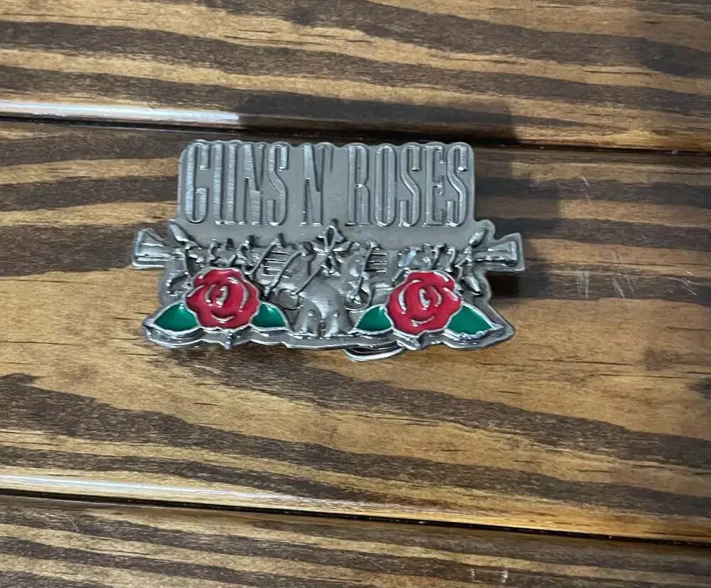 Guns N' Roses Logo Metal Belt Buckle 2005